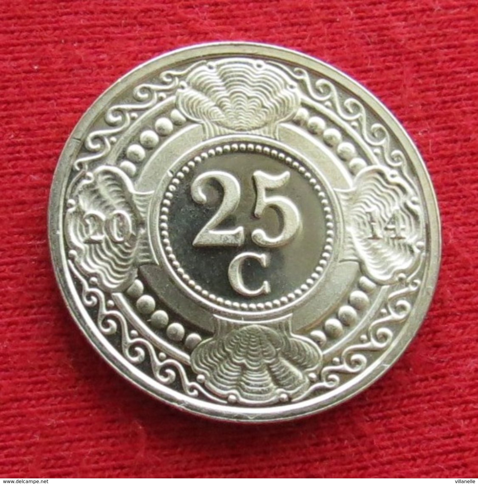 Netherlands Antilles 25 Cents 2014  Antillen Antilhas Antille Antillas - Netherlands Antilles