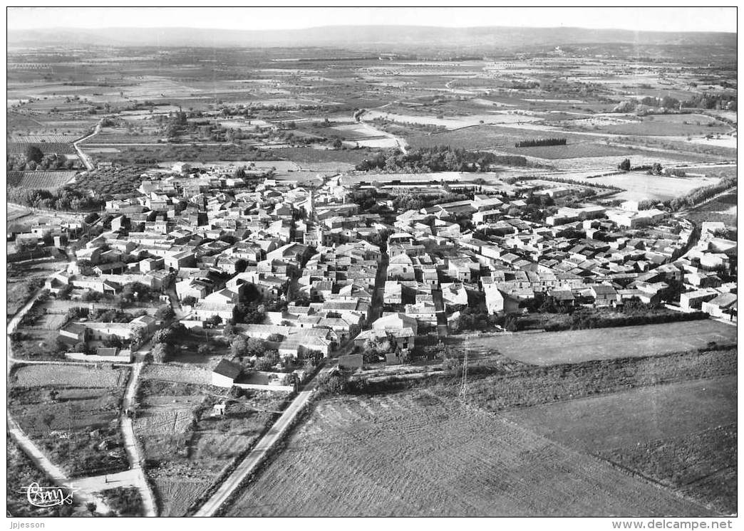 JONQUIERES ET SAINT VINCENT    VUE GENERALE  VUE AERIENNE - Other & Unclassified