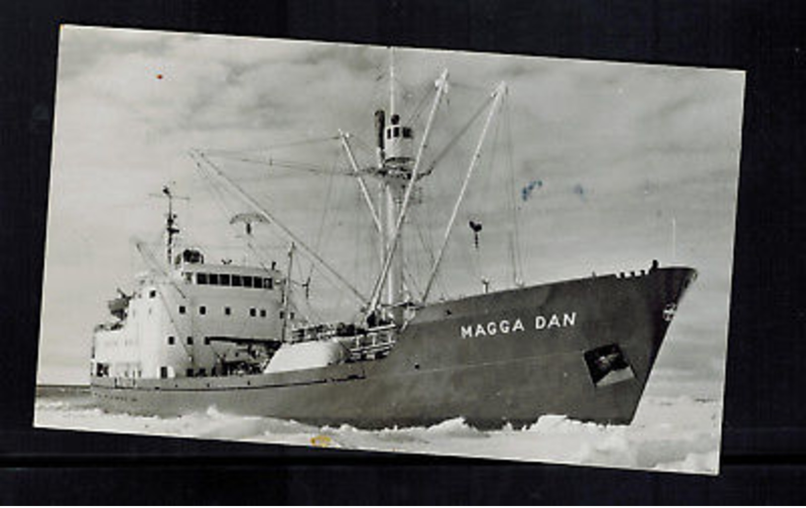 1968 Australia RPPC Postcard Cover MS Magga Dan Ice Breaker Ship Antarctica - FDC