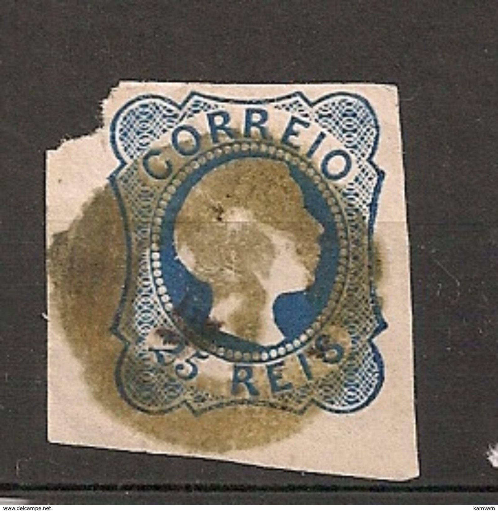 PORTUGAL Yv 6 Pour étude For Study -  Used Obl Gest - Used Stamps