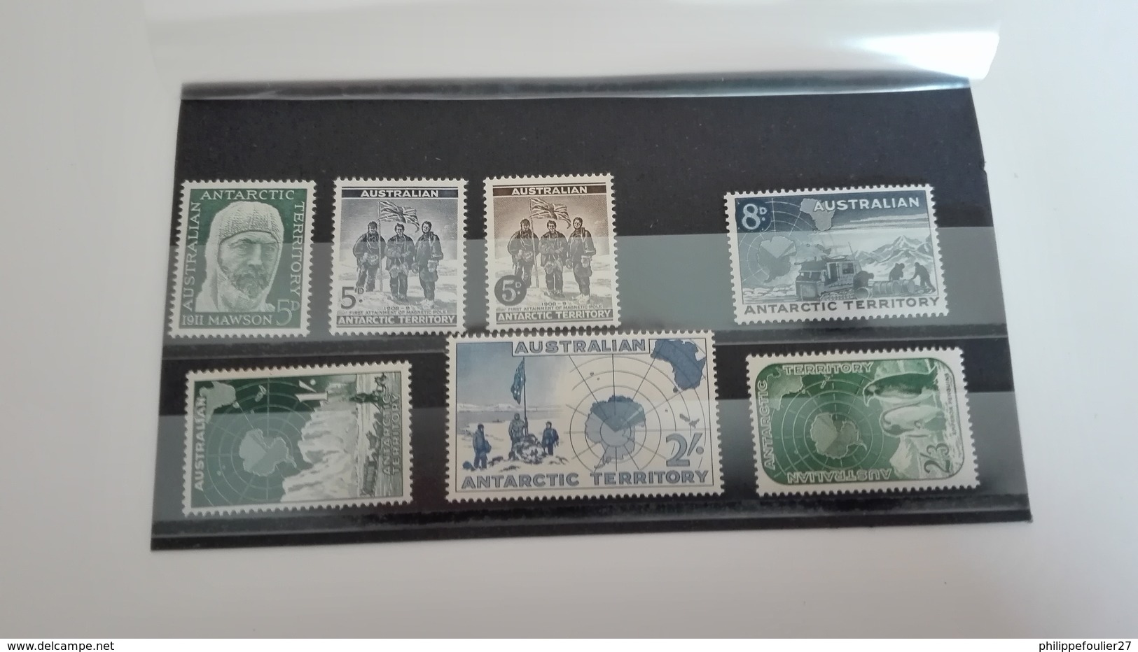 Australian ANTARCTIC Territory 1957-61 Complet - Unused Stamps