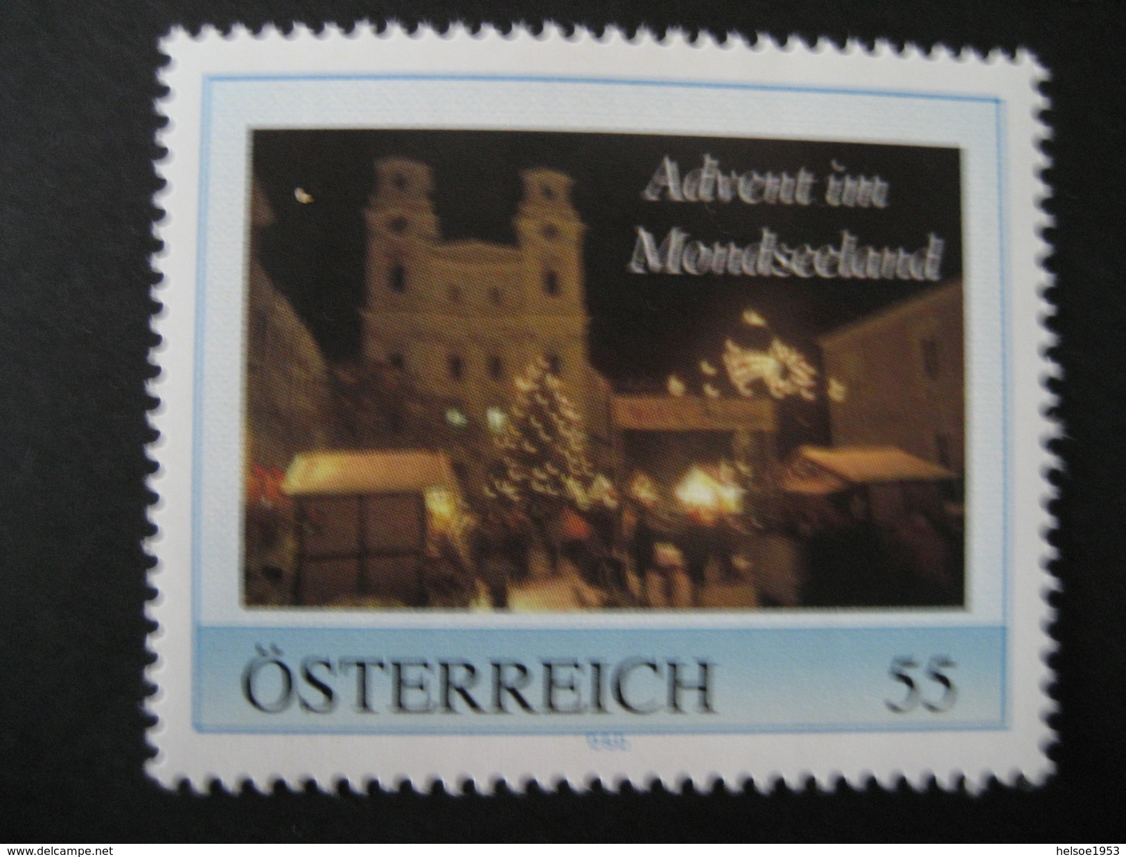 Pers.BM** Mondsee Advent Im Mondseeland - Personalisierte Briefmarken