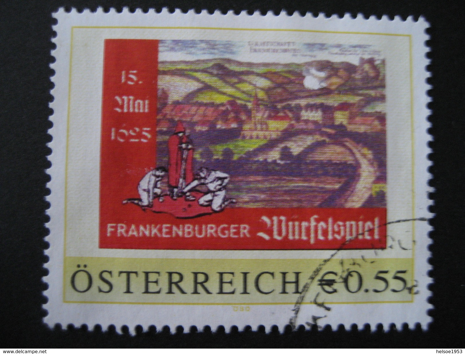 Pers.BM 8003315 Frankenburger Würfelspiel Gestempelt - Personalisierte Briefmarken