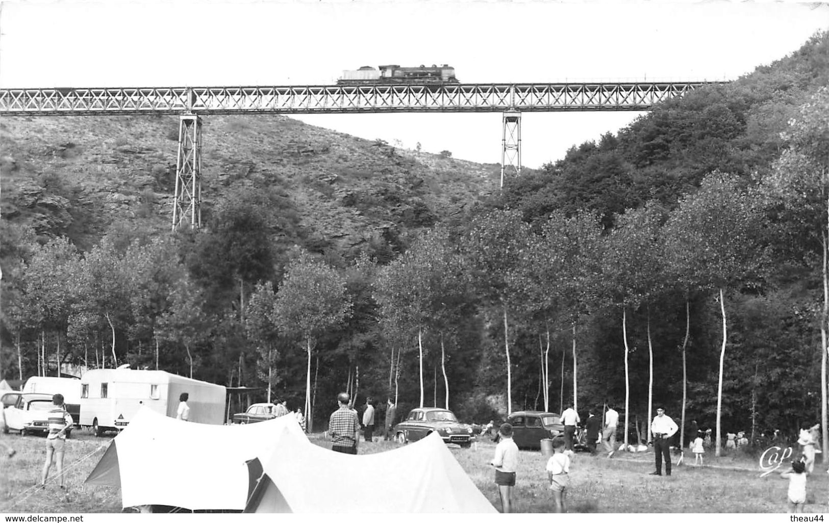 ¤¤   -  GANNAT   -  Le Viaduc De Rouzat  -  Camping , Caravane , Chemin De Fer - Train  -  ¤¤ - Other & Unclassified