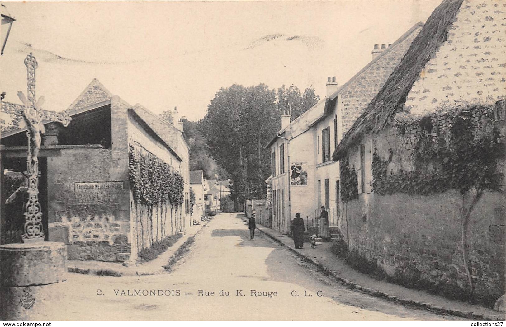 95-VALMONDOIS- RUE K . ROUGE - Valmondois