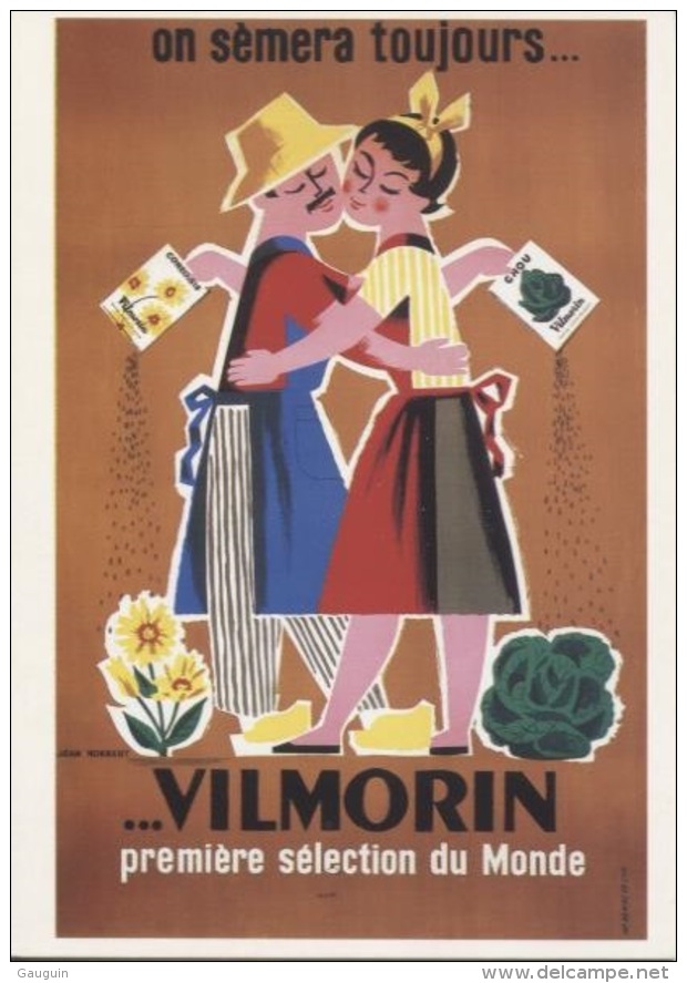 CPM - AFFICHE De JEAN NORBERT - VILMORIN - Edition Bibliothèque Forney - Publicité