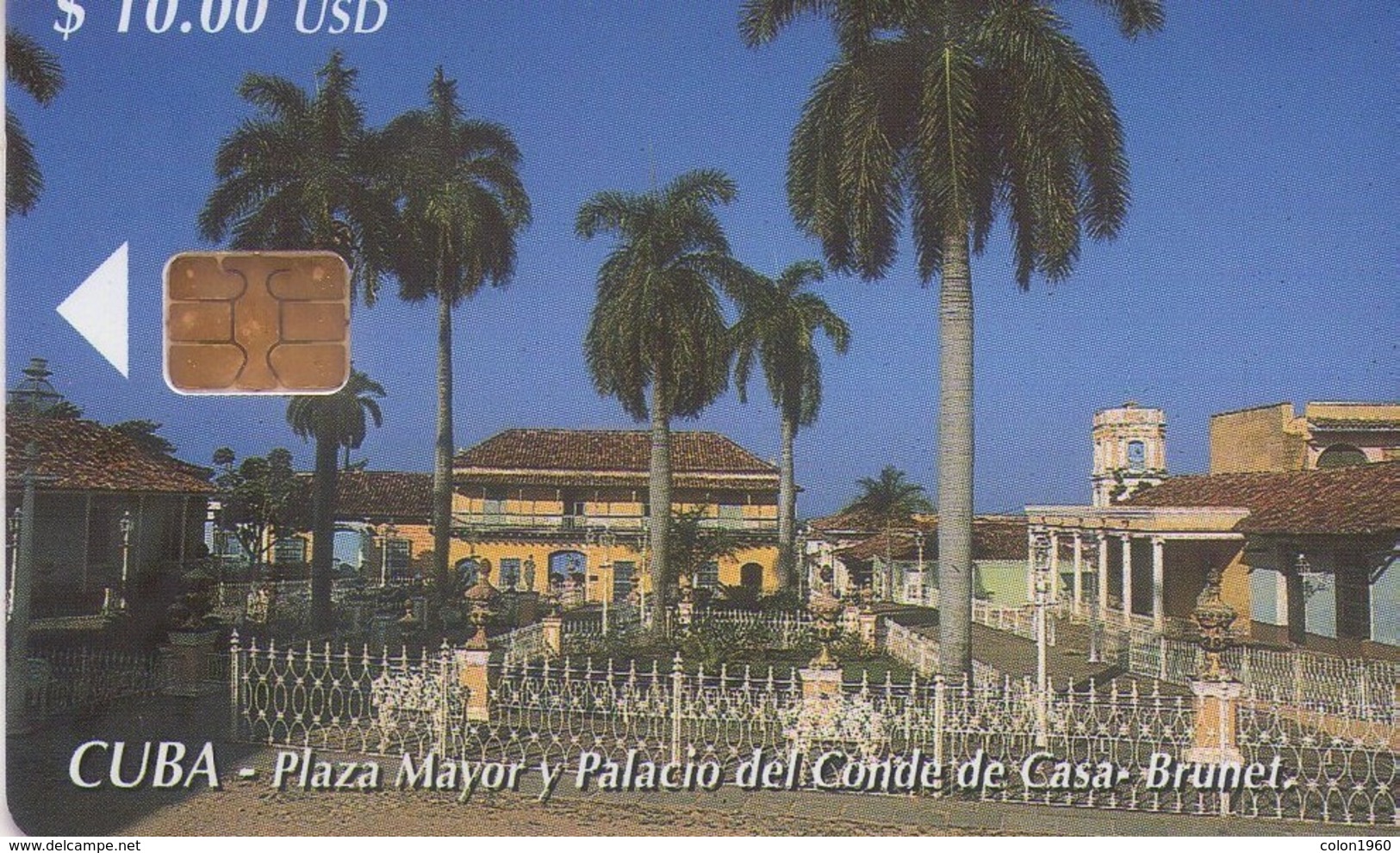 TARJETA TELEFONICA DE CUBA (PLAZA MAYOR Y PALACIO DEL CONDE) (348) - Cuba