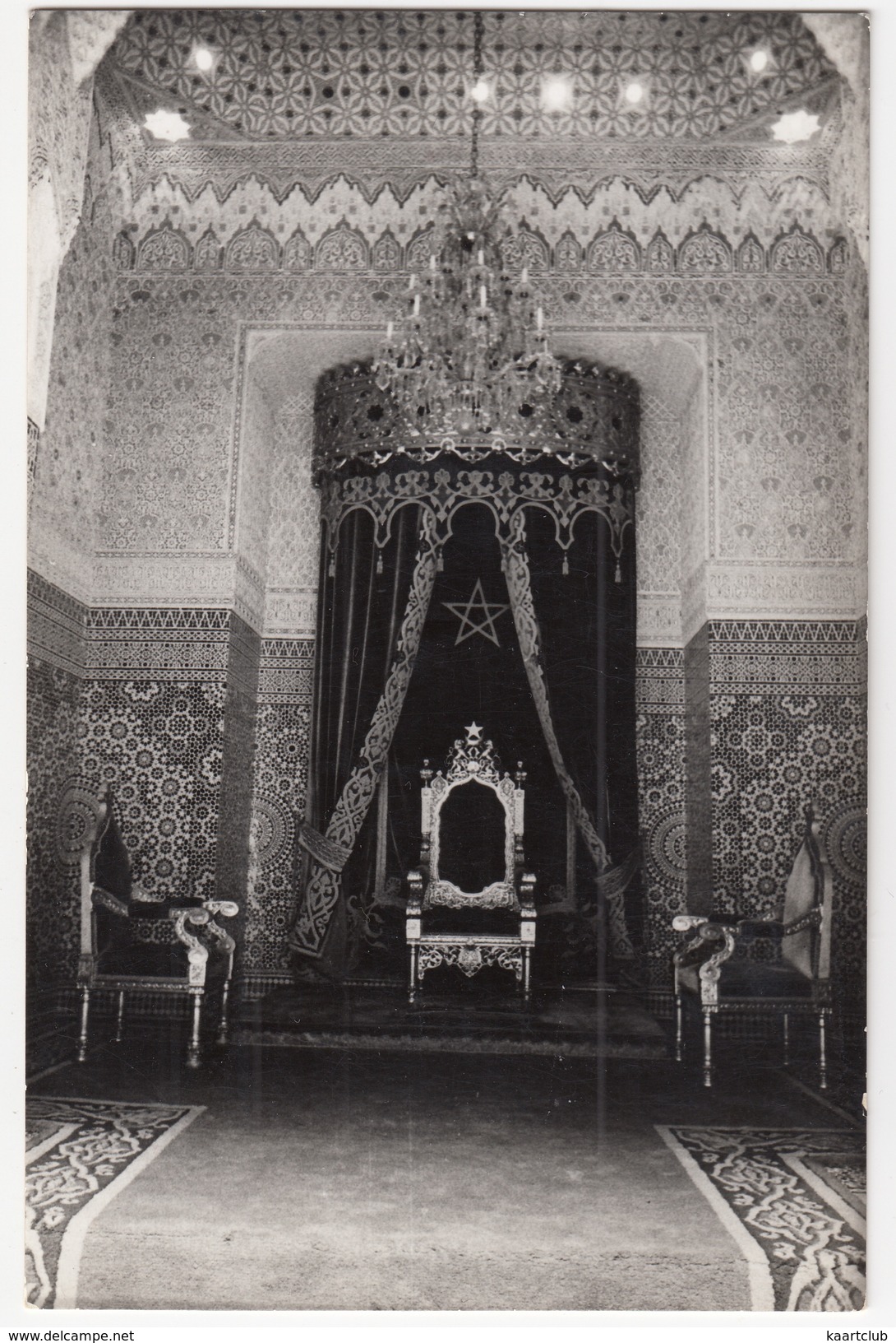 Palais Royal De Tetouan - Le Tròne - Palacio Real De Tetuan - El Trono - (Maroc) - Tanger