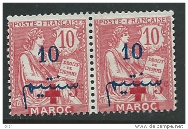 Maroc  - Yvert N°  62  (*)   Paire  - Bce9907 - Unused Stamps