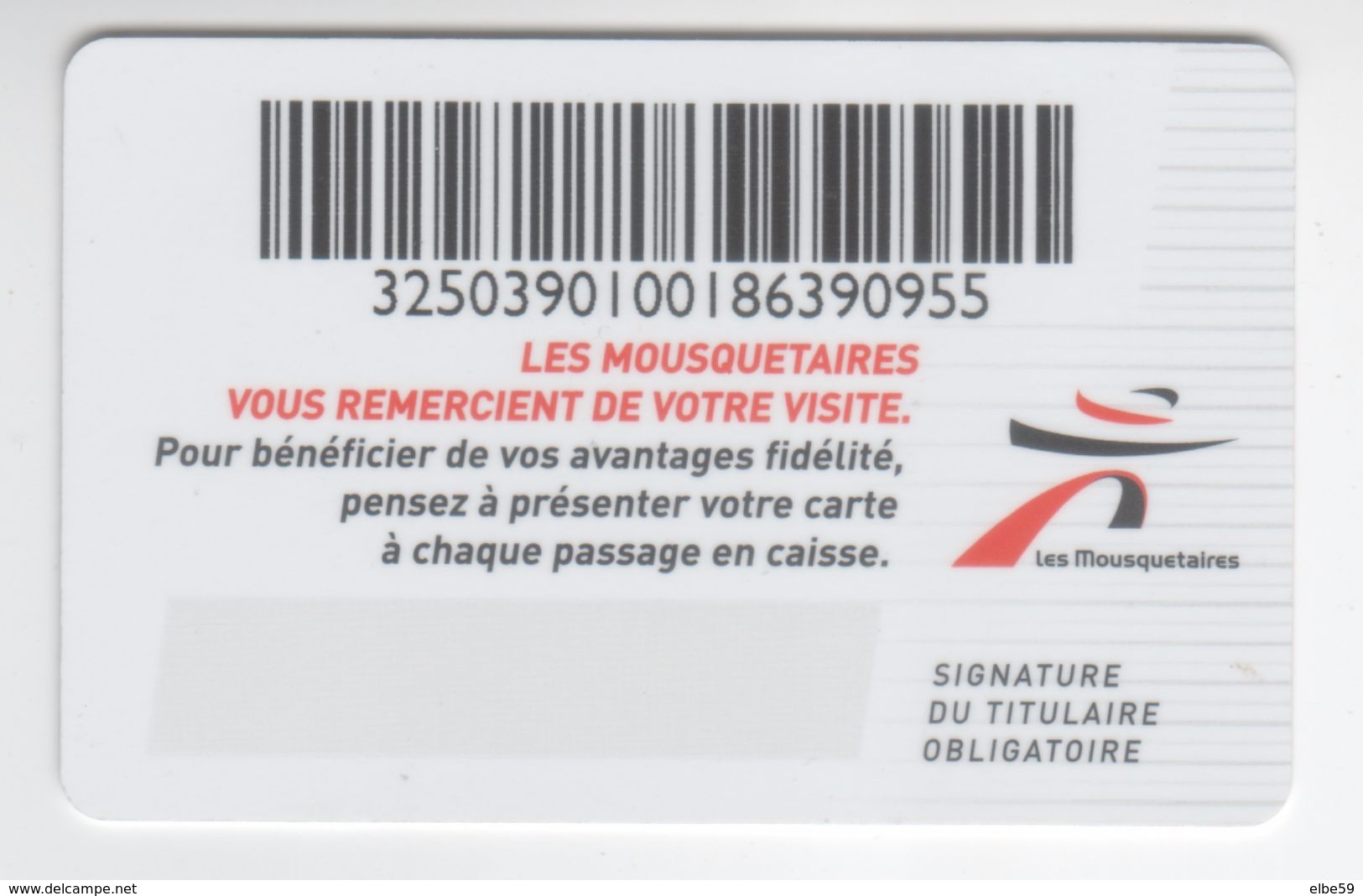 Intermarché Vernoux (07), Carte De Fidélité - Carta Di Fedeltà E Regalo