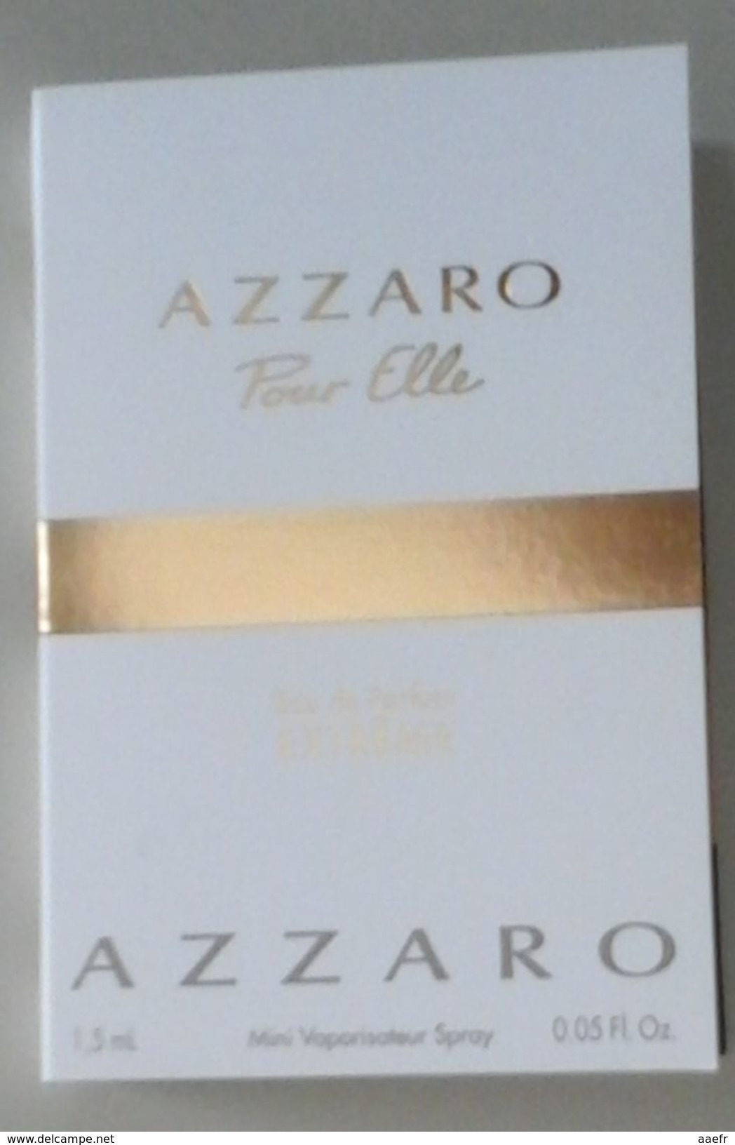 AZZARO, Pour Elle - 1.5 Ml échantillon Neuf/rempli - Campioncini Di Profumo (testers)