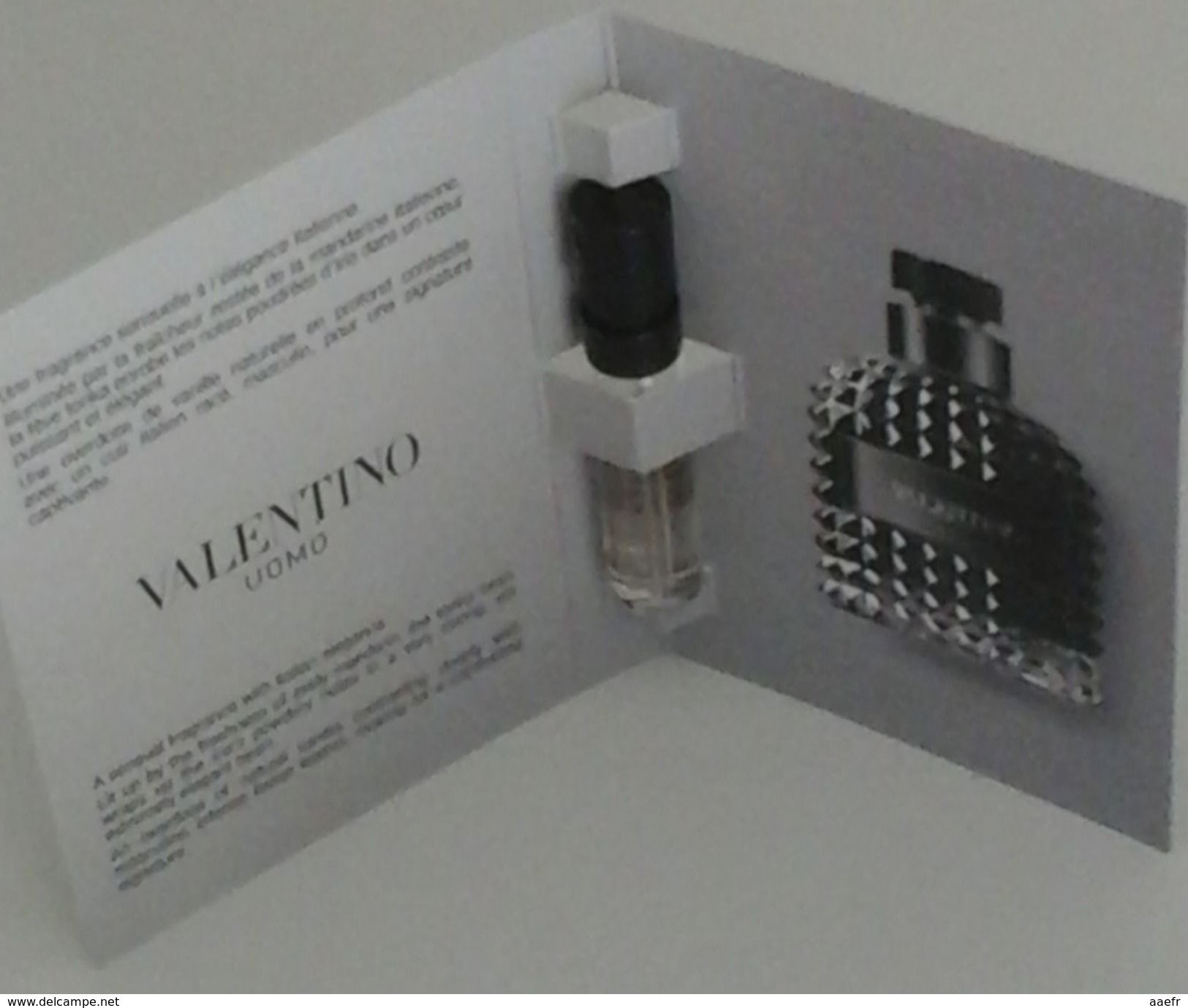 Valentino - UOMO - 1.5 Ml échantillon Neuf/rempli - Echantillons (tubes Sur Carte)