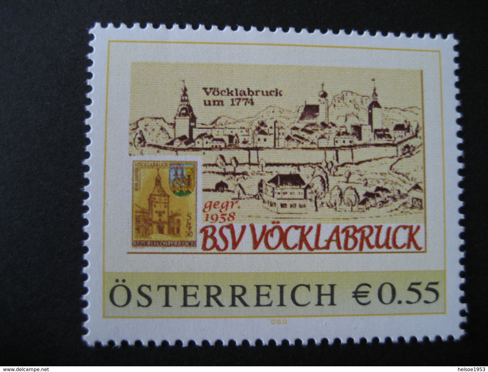 Pers.BM**  Vöcklabruck Um 1774, BSV Vöcklabruck - Francobolli Personalizzati