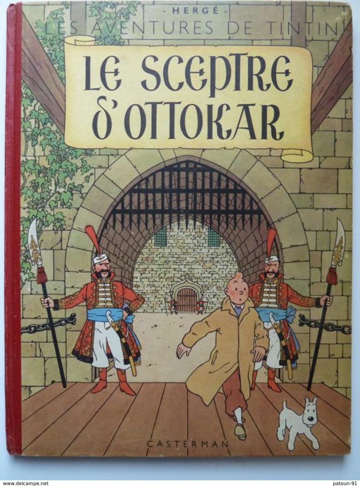 Tintin,Le Sceptre D'Ottokar, Edition Casterman 1948, B2 En BE++ - Tintin