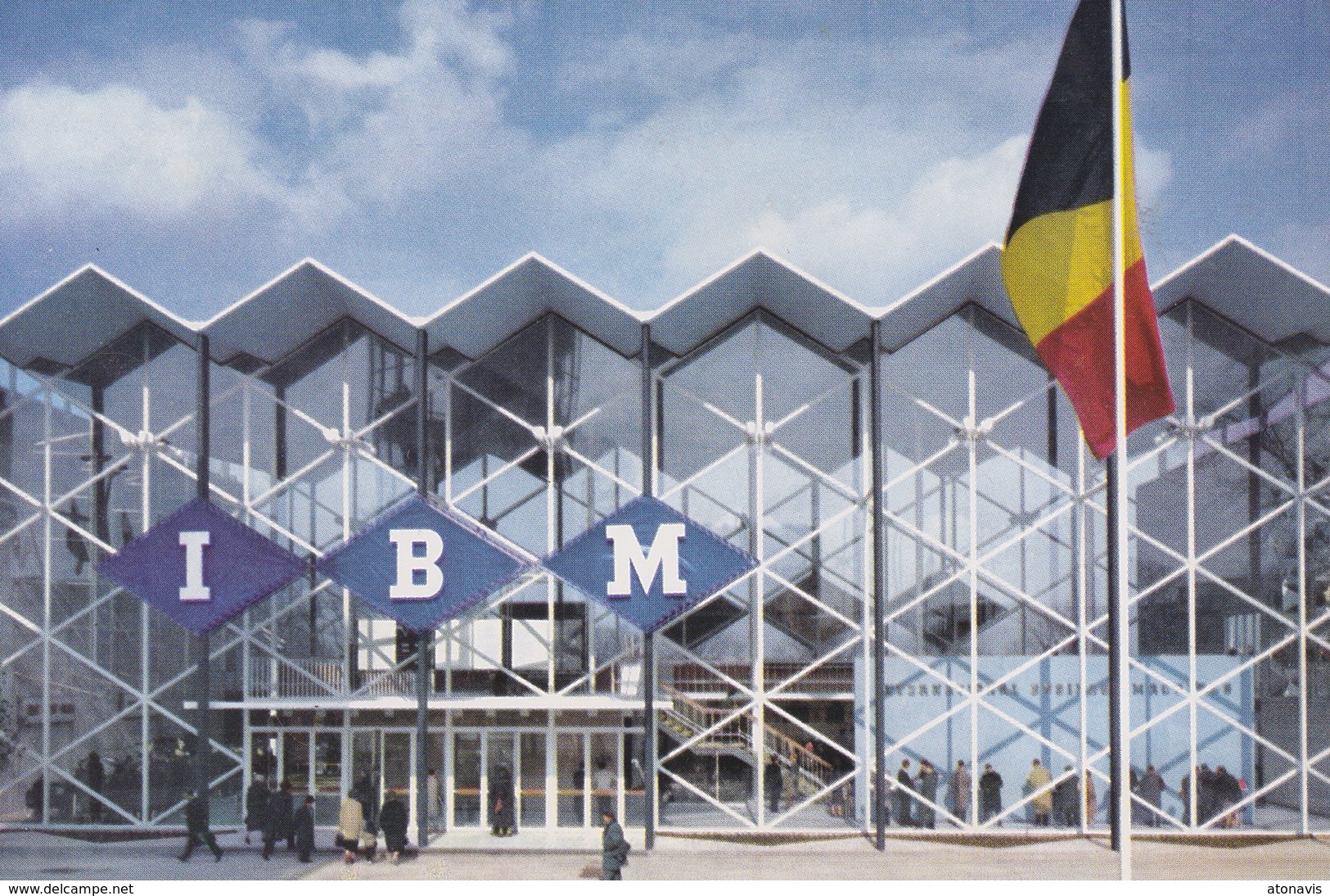 Bruxelles Expo 58 - IBM Pavillon. - Expositions Universelles