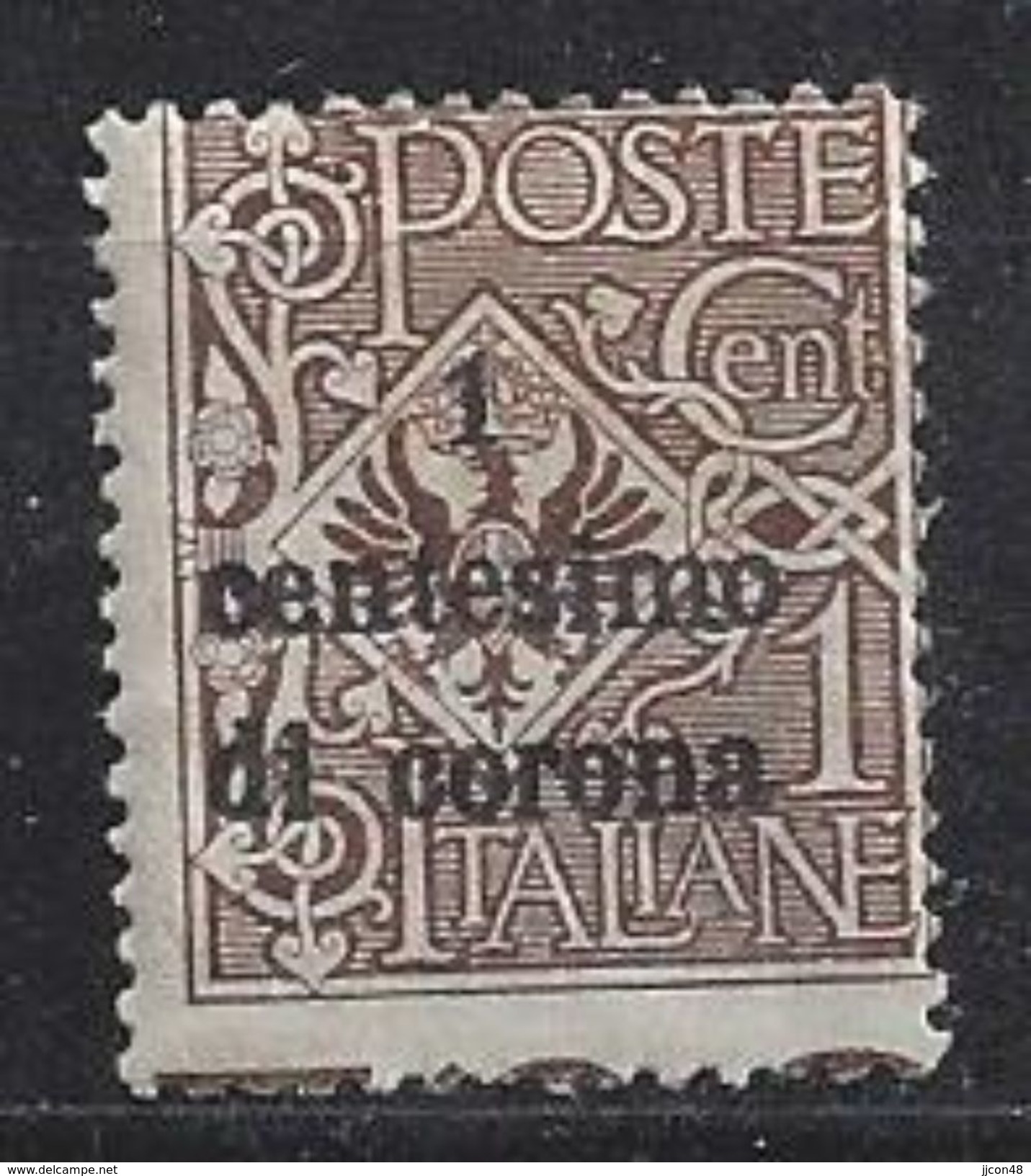 Italy (Trentino+Dalmatta) 1919 1c (*) M.1 - Dalmatia