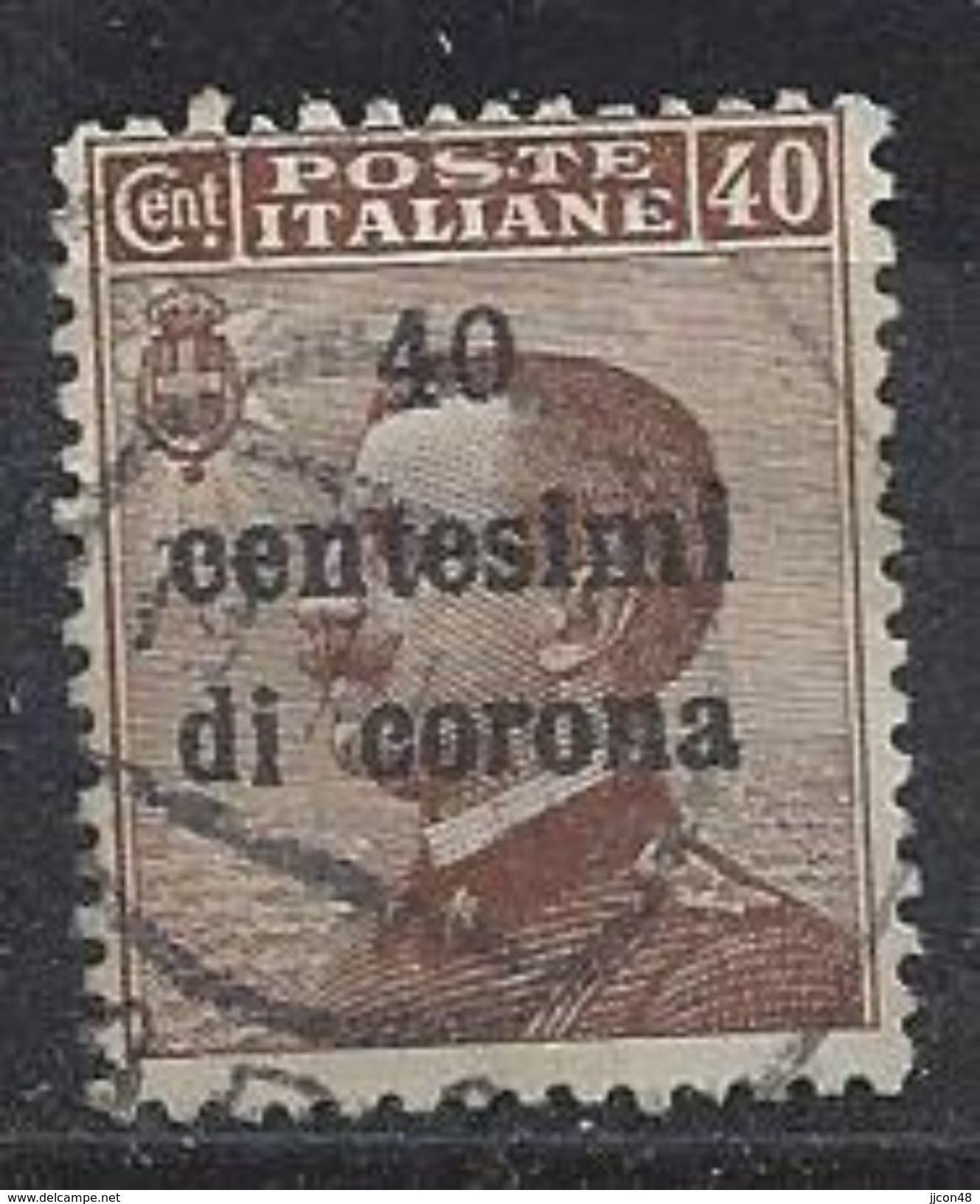 Italy (Trentino+Dalmatta) 1919 40c (o) M.7 - Dalmatia