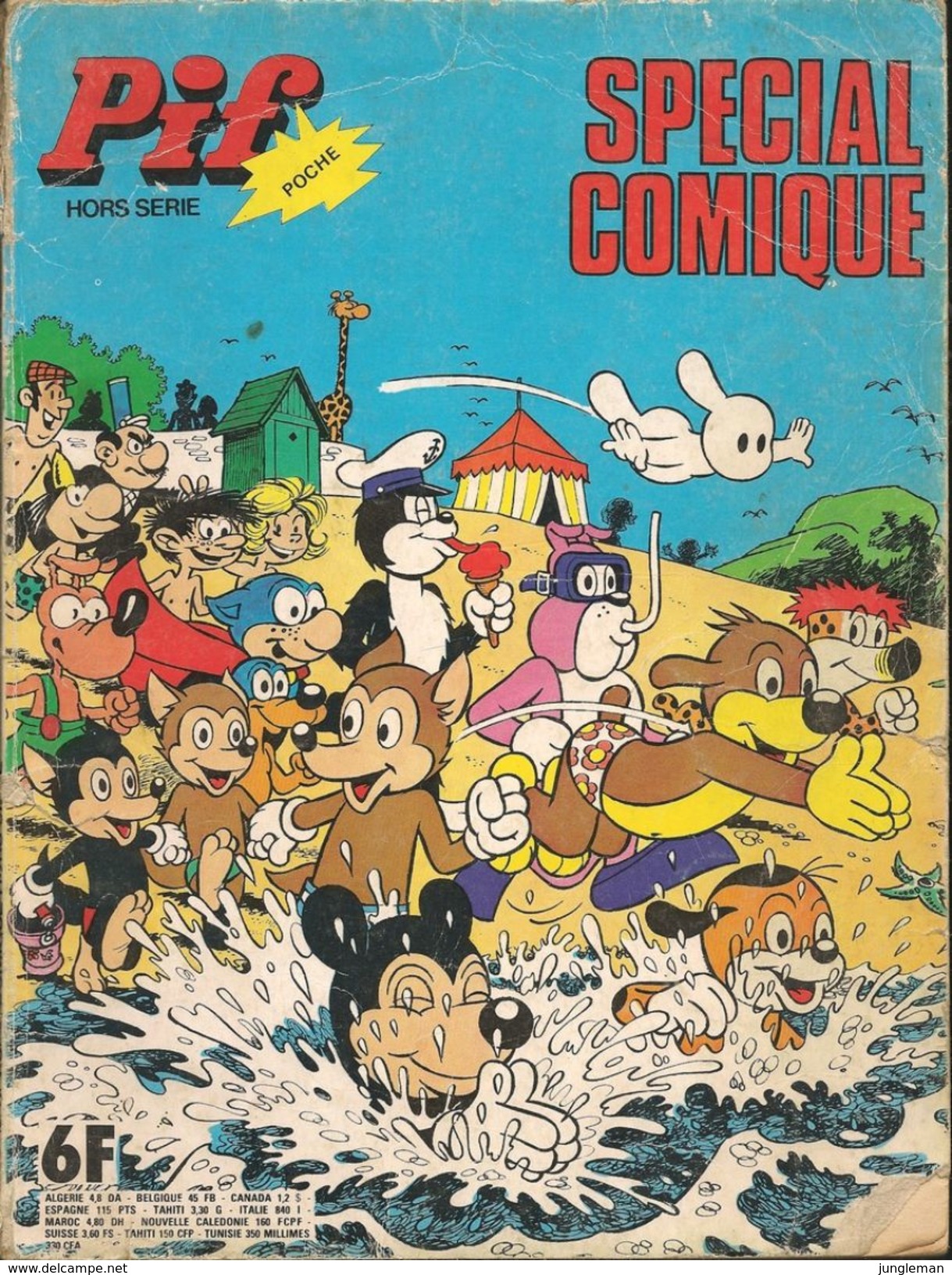 Pif Poche Spécial Comique Hors-série - Editions Vaillant - Avec Aussi Couik, Surplouf, Arthur - 3ème Trimestre 1978 - Pif & Hercule