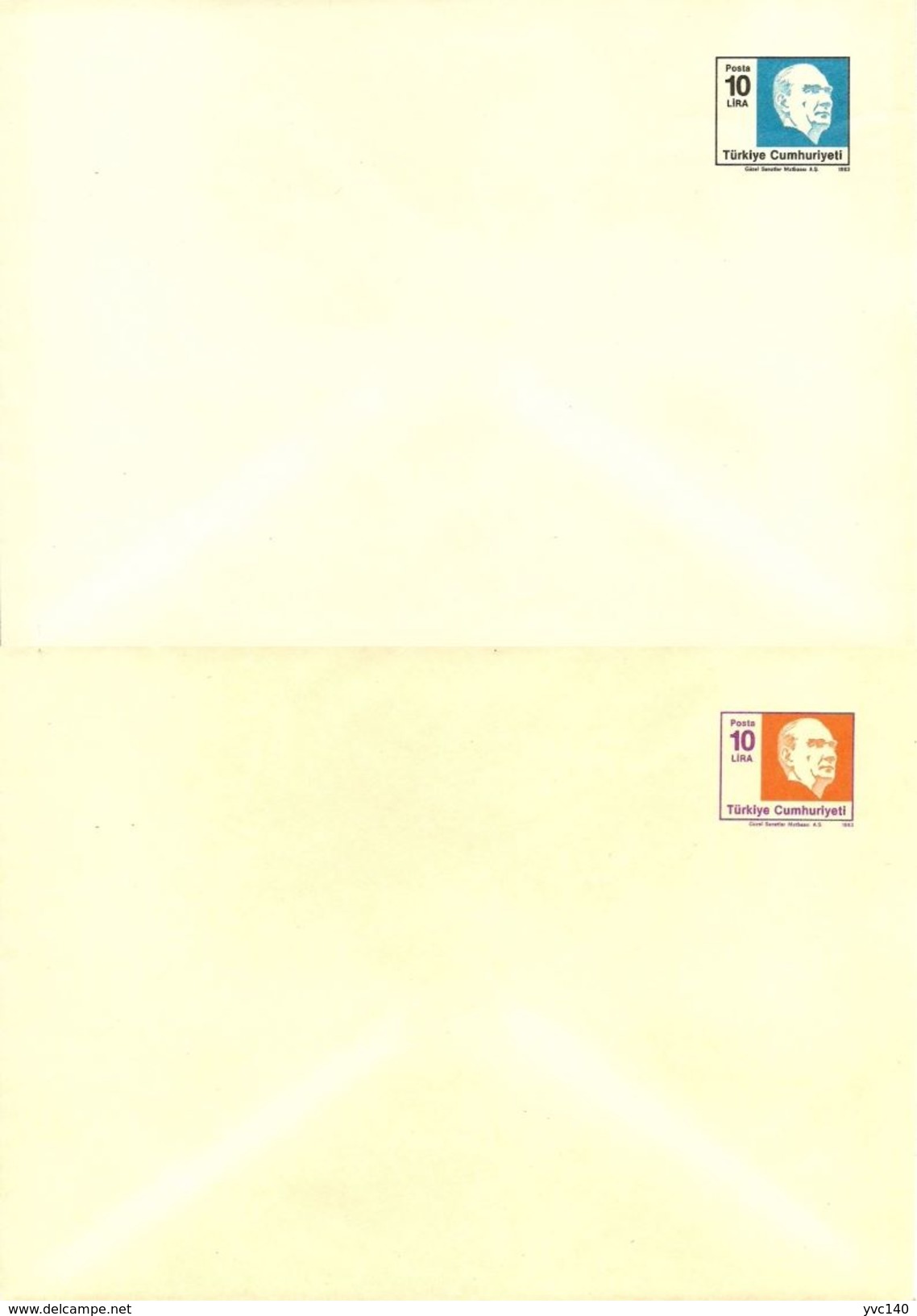 Turkey ; 1983 Postal Stationery (Complete Set) - Ganzsachen