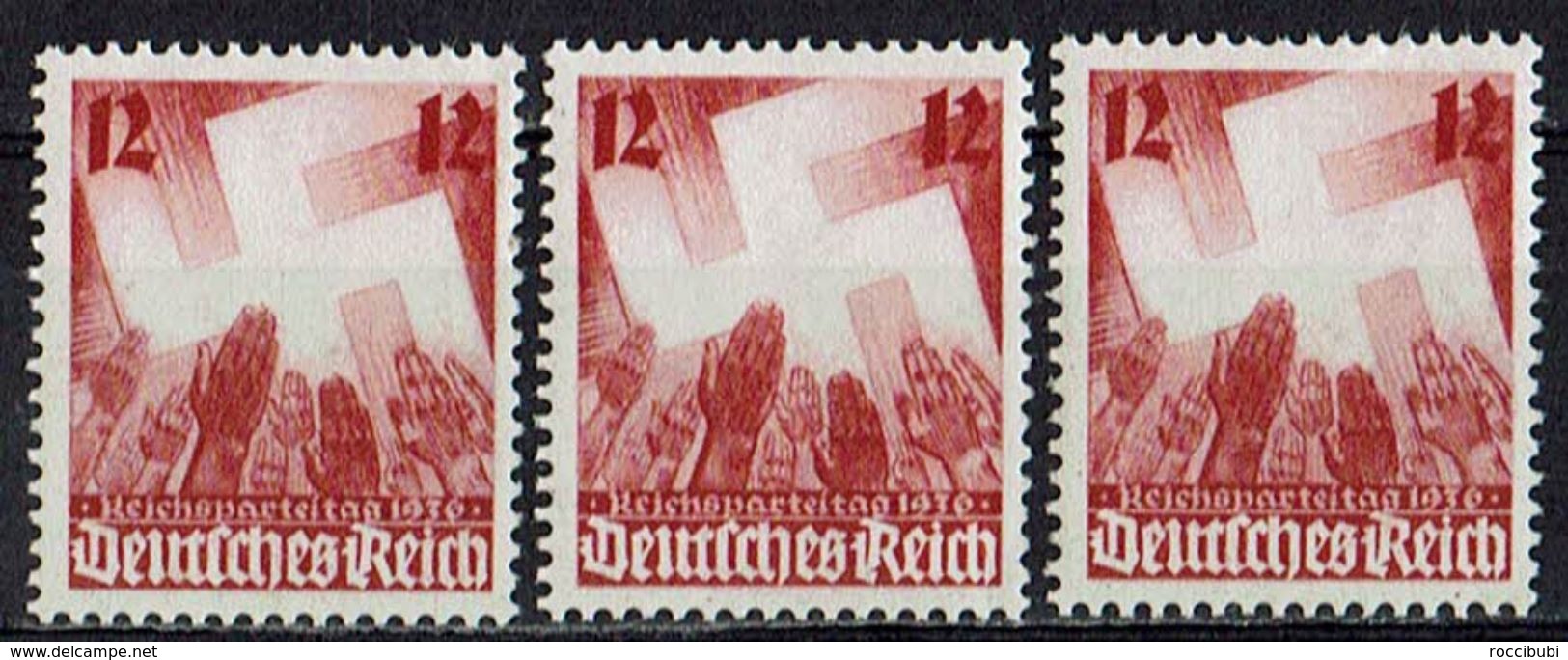 DR 1936 // Michel 633 ** 3x (9642) - Ungebraucht