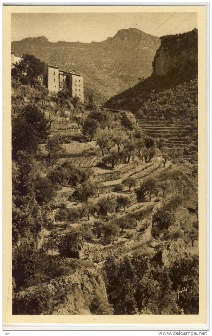 GORNIES LE HAMEAU DE BOUQUIAIES ET LES ROCHERS DE LA TUDE VALLEE DE LA VIS - Autres & Non Classés