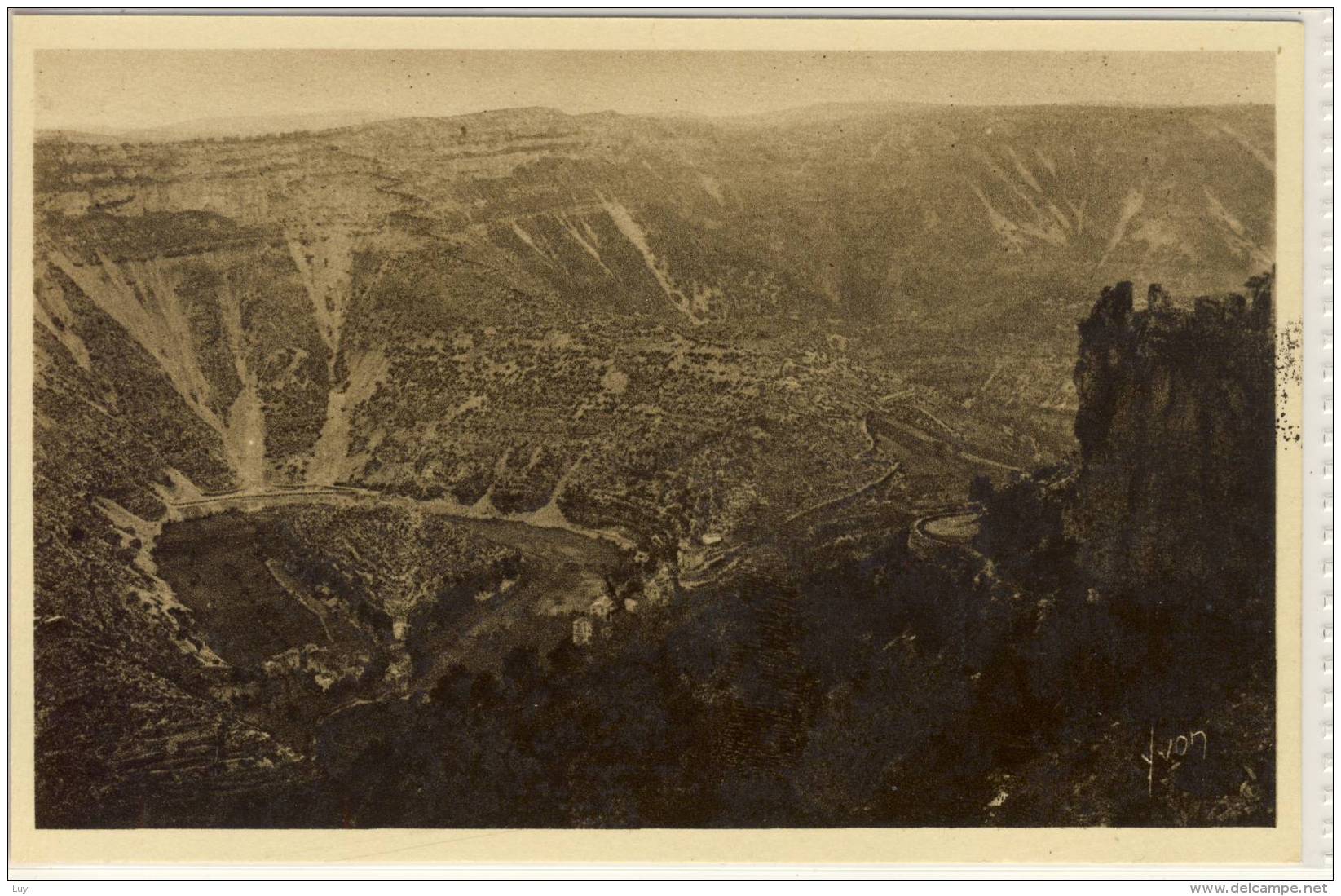 CIRQUE DE NAVACELLE LE PLUS BEAU CIRQUE DU MONDE VUE DU COTE DE BLANDAS VALLEE DE LA VIS - Altri & Non Classificati