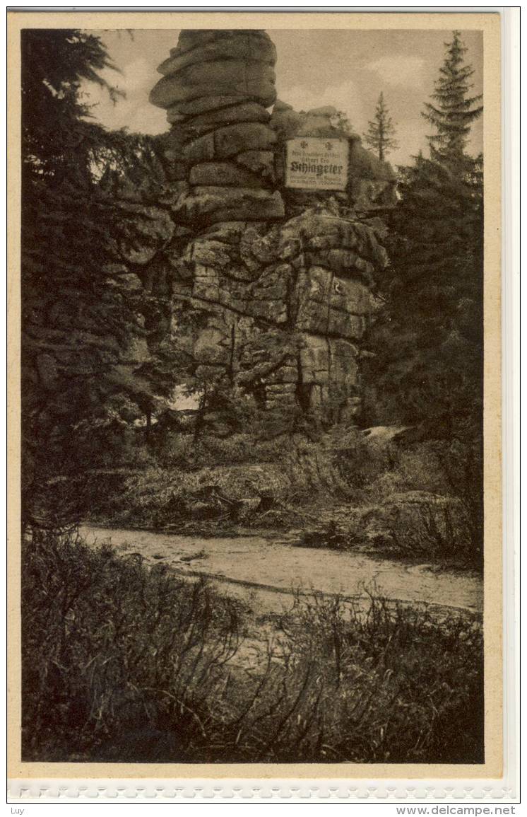 SCHLAGETER DENKMAL DREISESSEL BEI NEUREICHENAU - Freyung