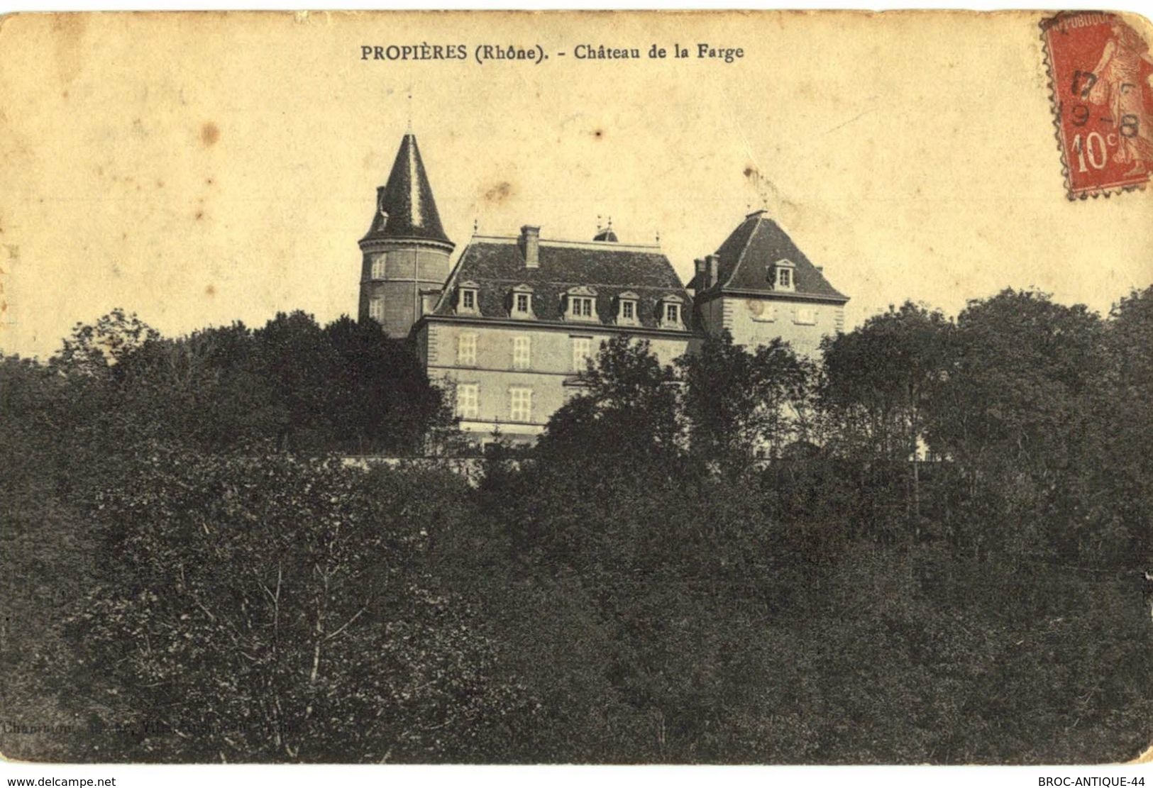 CPA N°12209 - PROPIERE - CHATEAU DE LA FARGE - Sonstige & Ohne Zuordnung