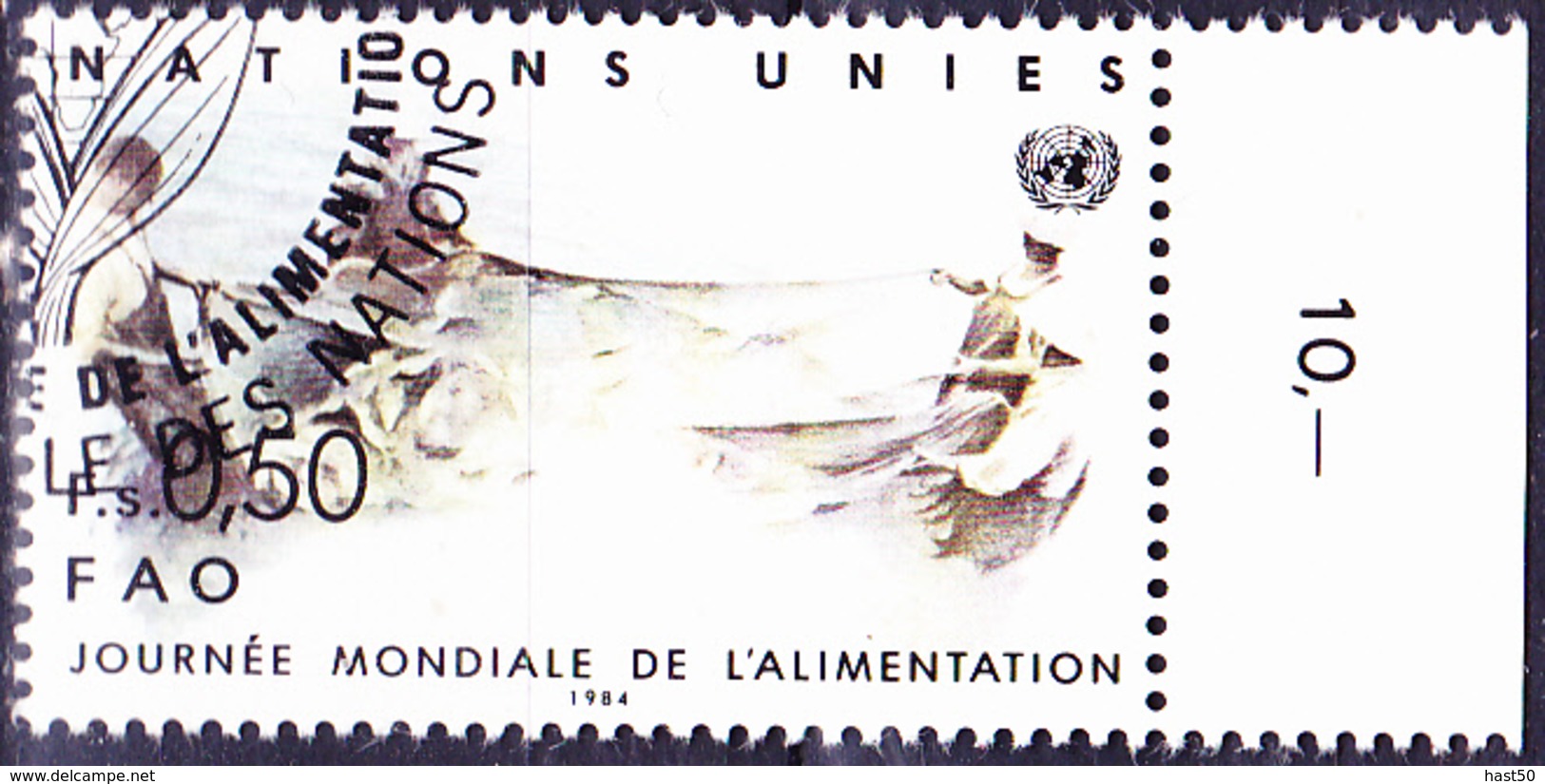 UN Genf  Geneva Geneve - Welternährungstag (MiNr: 120) 1984 - Gest Used Obl - Oblitérés