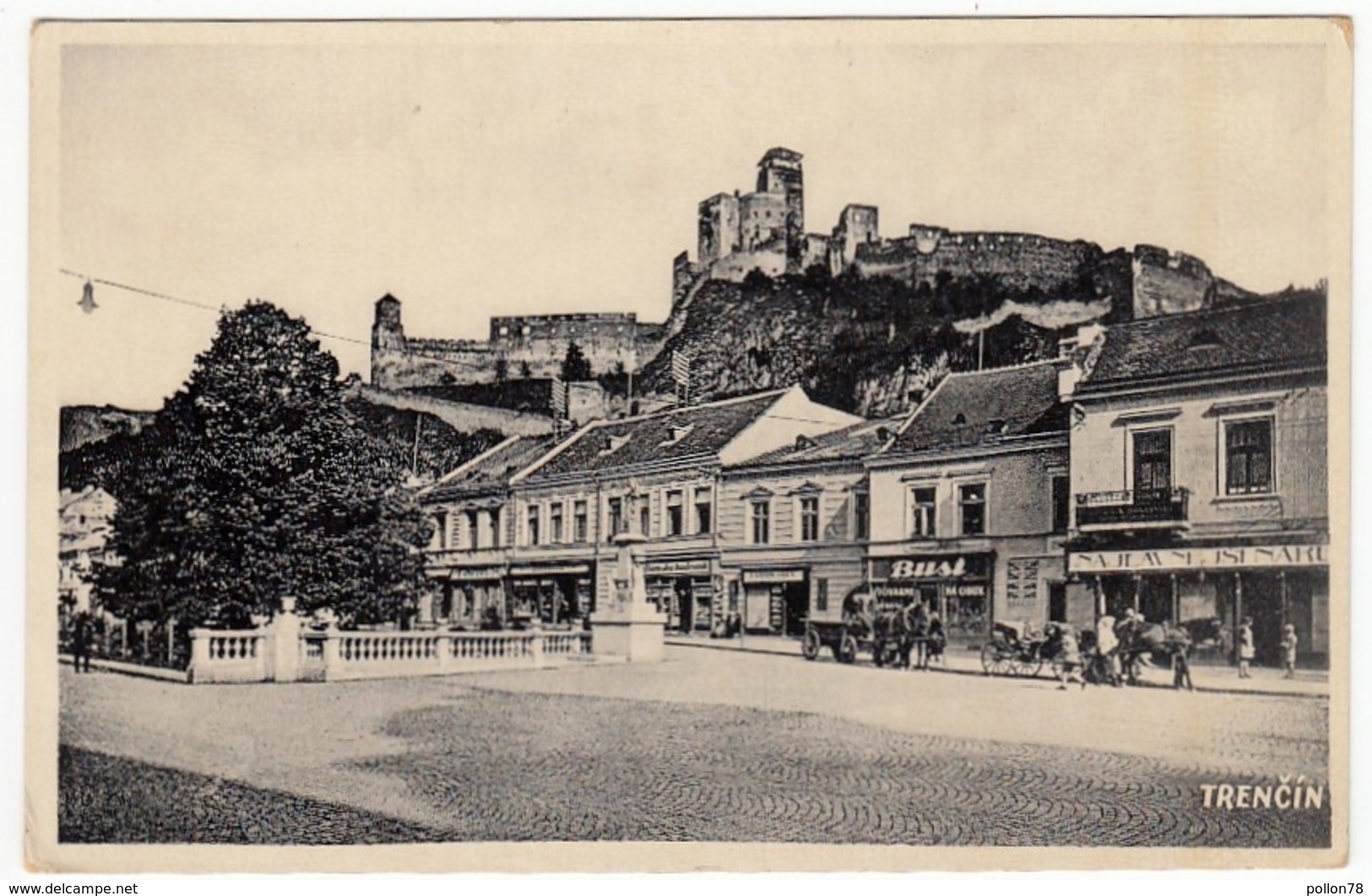 SLOVACCHIA - TRENCIN - Trenčín  - Vedi Retro - Formato Piccolo - Eslovaquia