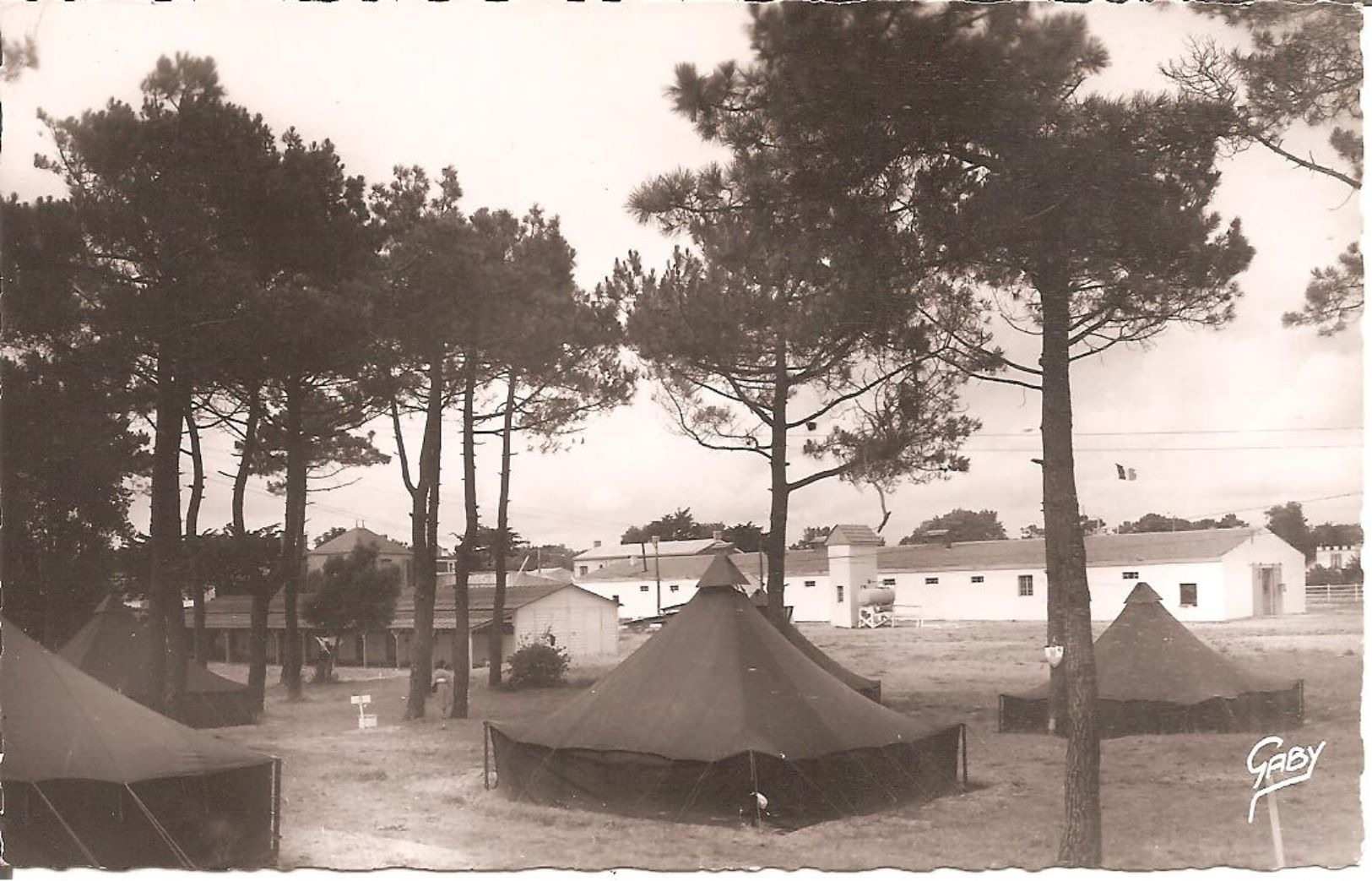 SAINT-JEAN-DE-MONTS (85) Camp Du 6e Génie En 1956  CPSM  PF - Saint Jean De Monts