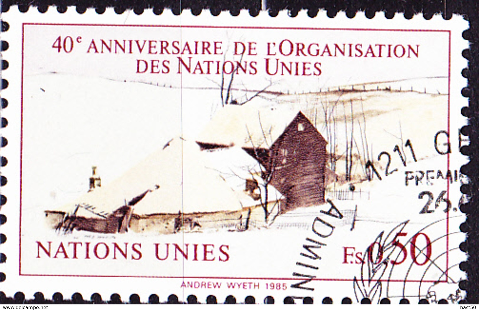 UN Genf  Geneva Geneve - 40 Jahre UNO (MiNr: 133) 1985 - Gest Used Obl - Oblitérés