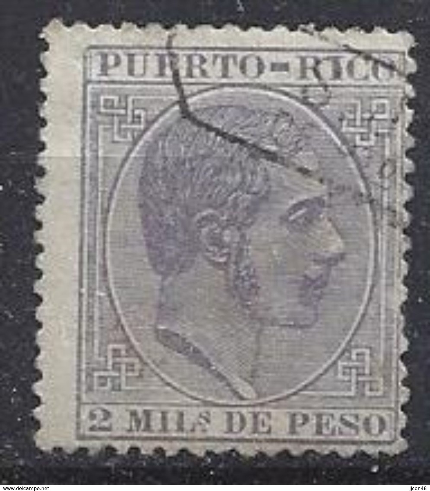 Puerto Rico 1882  2m (o) - Puerto Rico