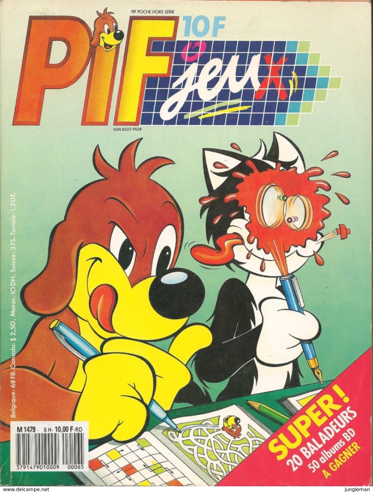 Pif Jeux - Pif Poche Hors-série - Editions VMS Publications - Pas D'histoire, Rien Que Des Jeux à Faire - Mai 1989 - Pif & Hercule