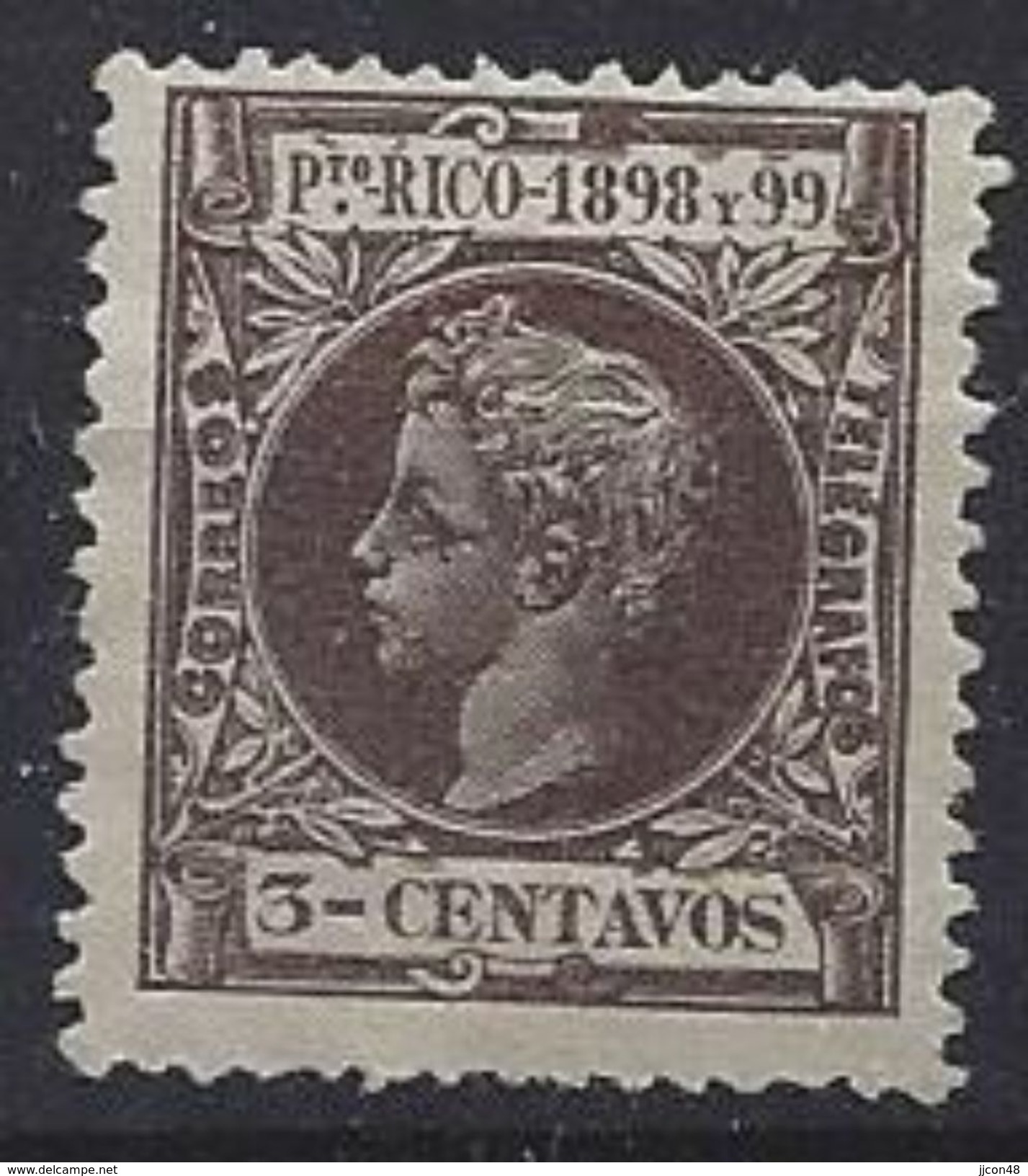 Puerto Rico 1898  3c (o) - Puerto Rico