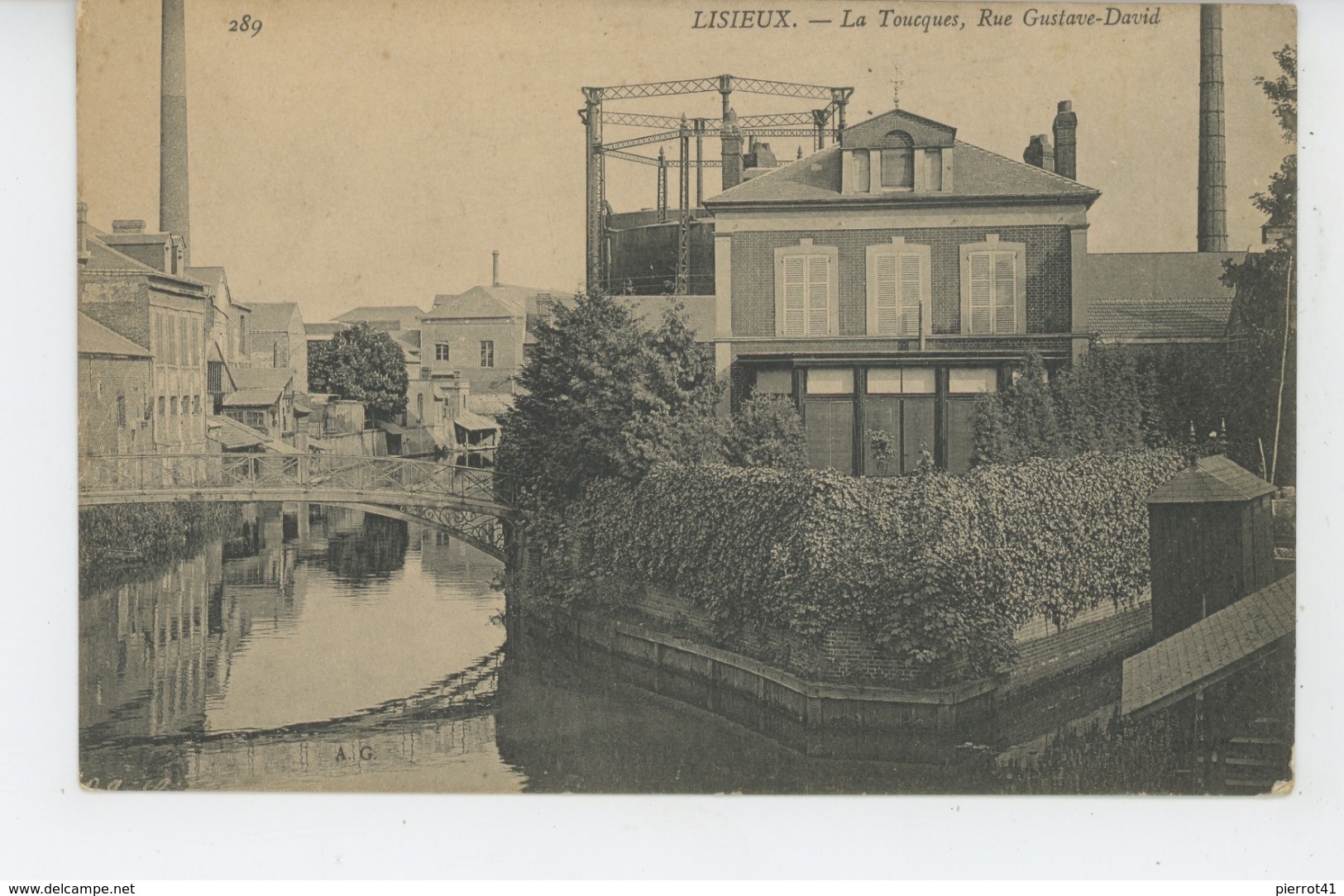 LISIEUX - La Toucques , Rue Gustave David - Lisieux