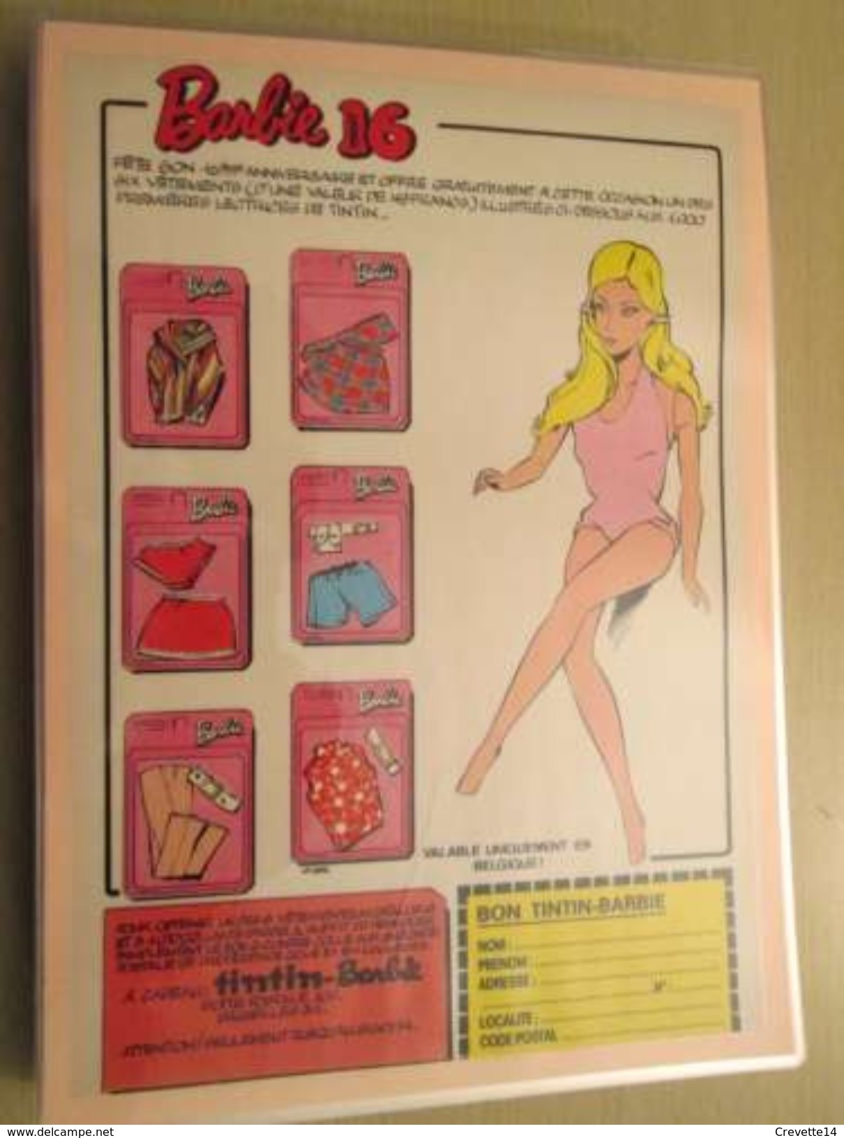 MATTEL  BARBIE   -  Pour  Collectionneurs ... PUBLICITE  Page De Revue Des Années 70 Plastifiée Par Mes Soins , Ce Qui - Barbie