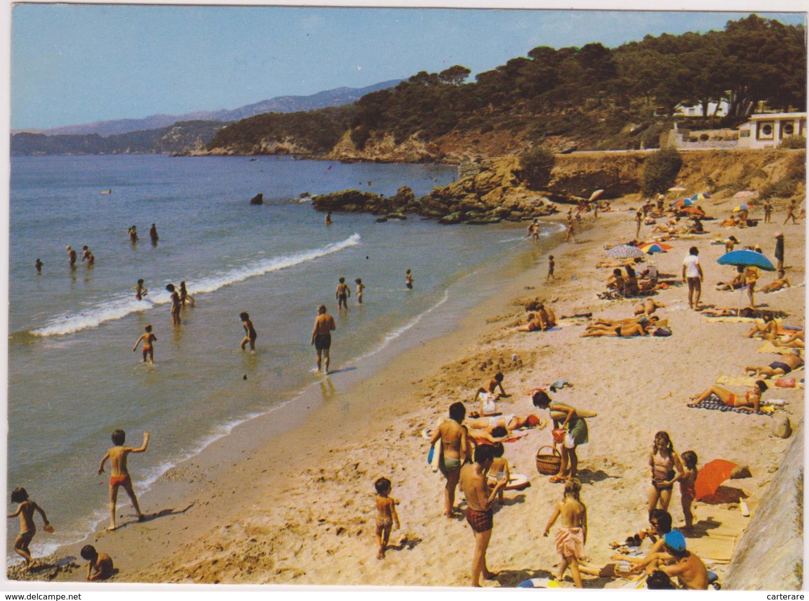 83,VAR,LE PRADET,PLAGE,VUE ANIMEE - Le Pradet