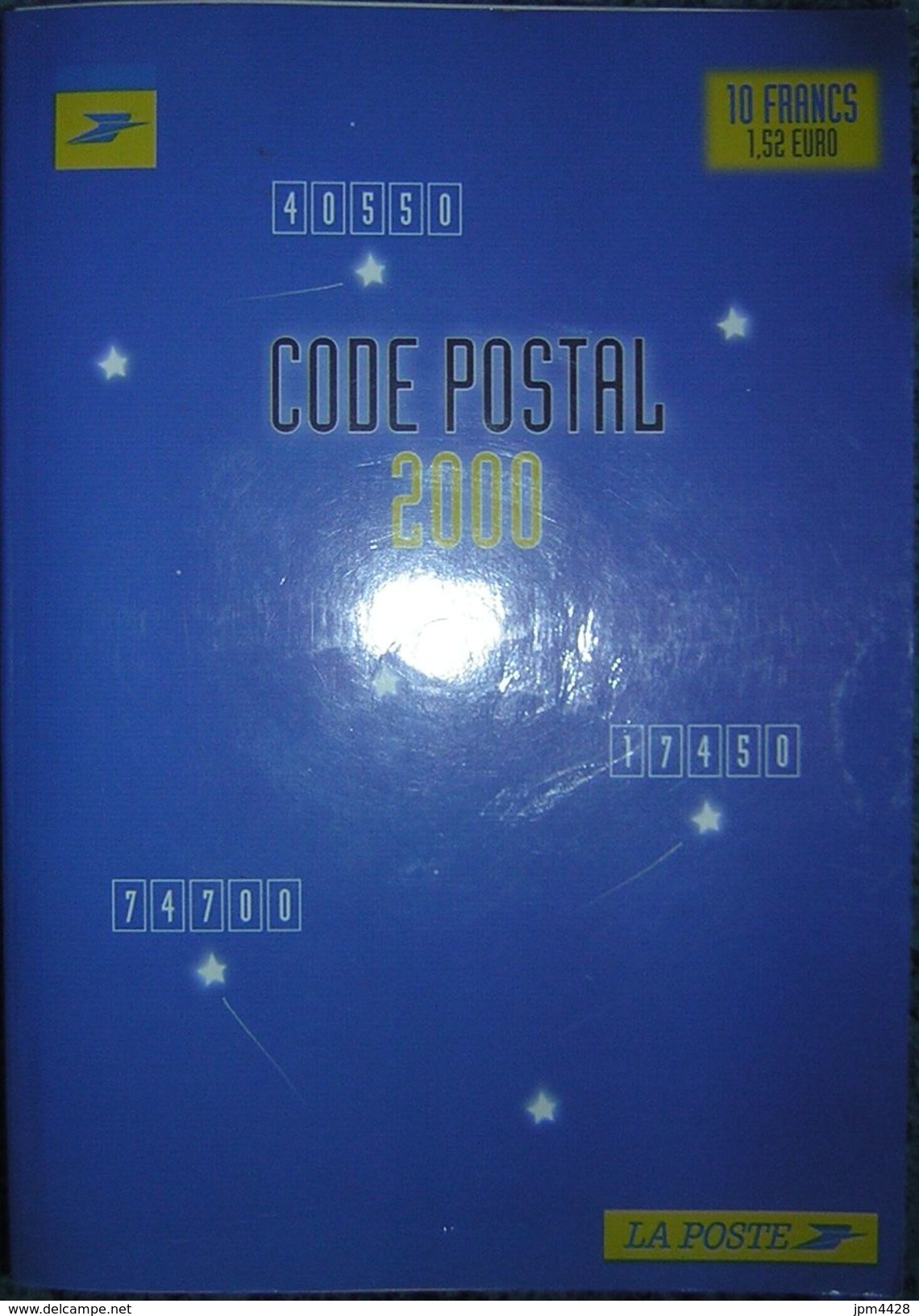 Code Postal édition 2000 Classement Alphabétique Des Communes 730 Pages - Bon état - Manuali