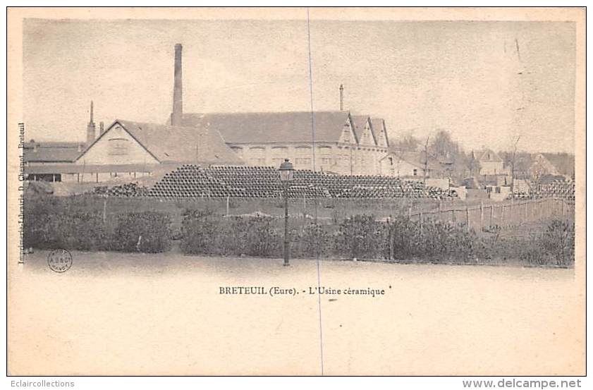 Breteuil Sur Iton       27          L'Usine Céramique         (voir Scan) - Breteuil