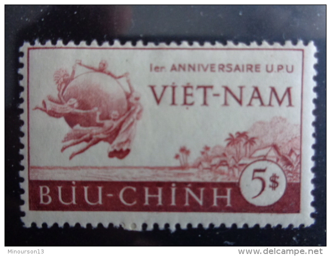 VIETNAM 1952 Y&amp;T N° 19 ** - ANNIVERSAIRE DE L'ALUMINIUM - Viêt-Nam