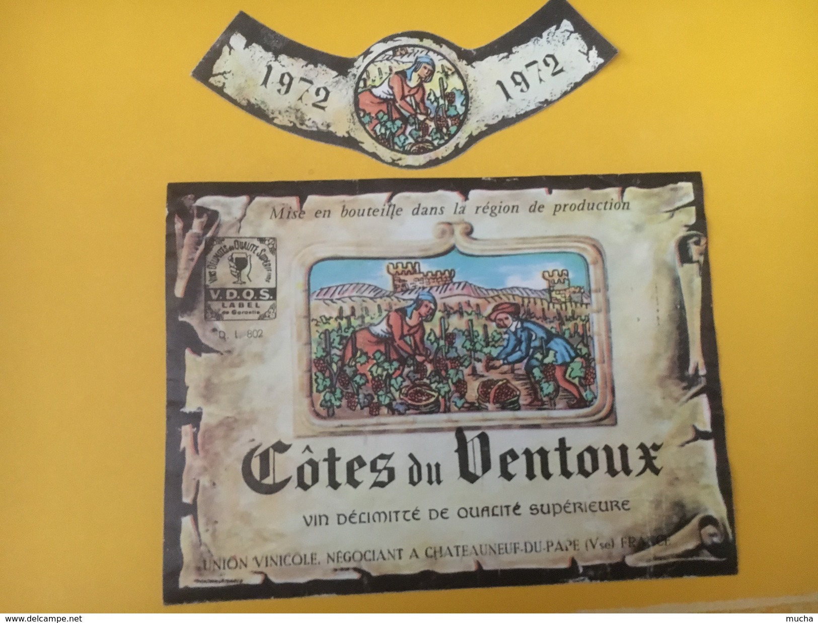 5578 - Côtes Du Ventoux 1972 - Côtes Du Ventoux