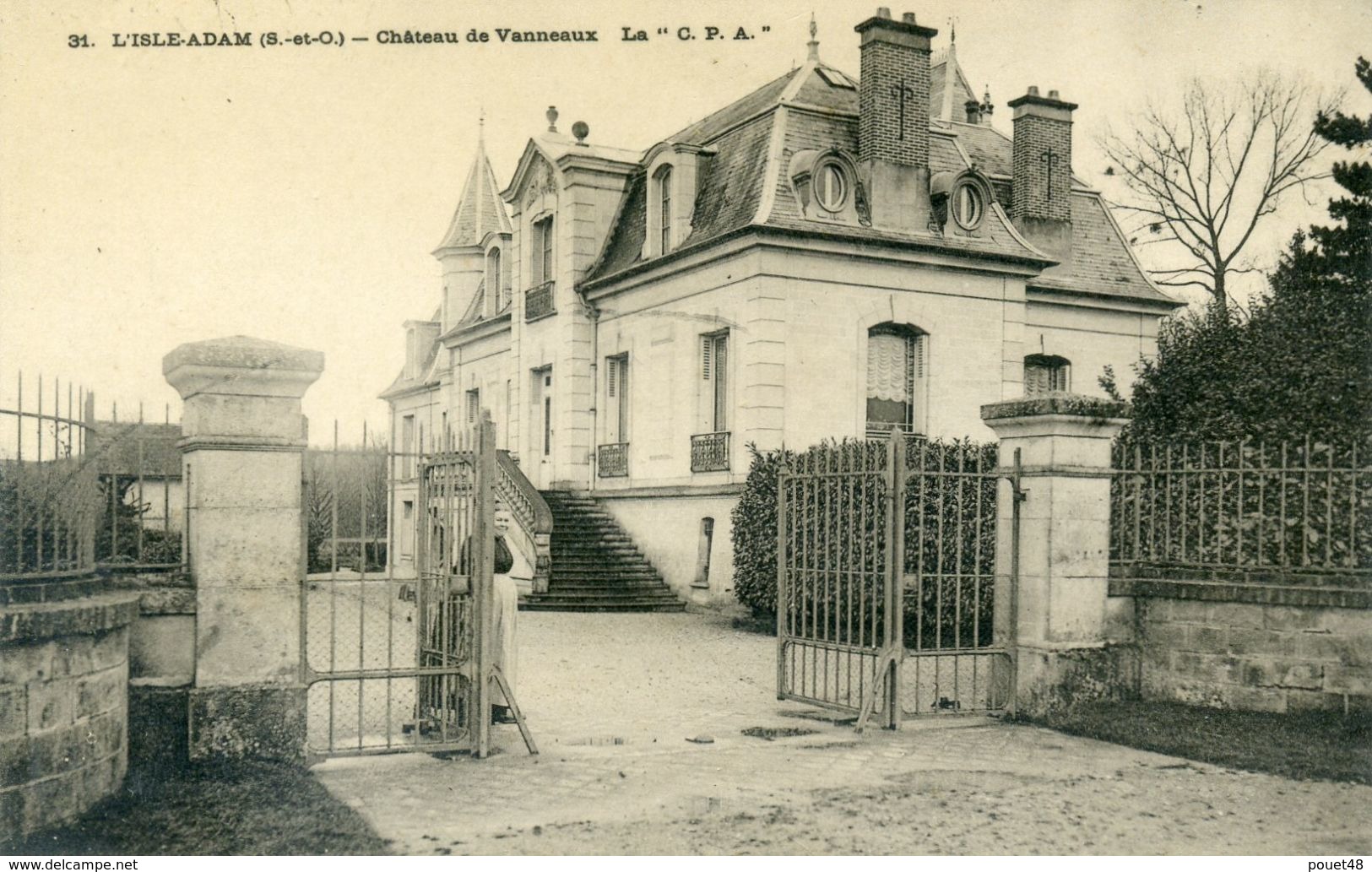 95 - L'ISLE ADAM - Château De Vanneaux. - L'Isle Adam