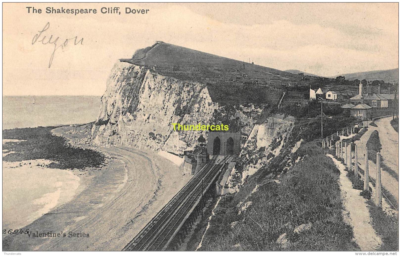 CPA  THE SHAKESPEARE CLIFF DOVER  RAILWAY - Dover