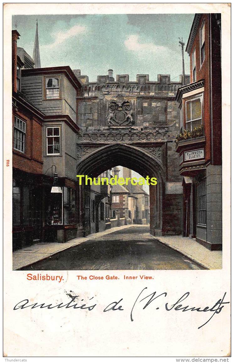 CPA  SALISBURY THE CLOSE GATE - Salisbury
