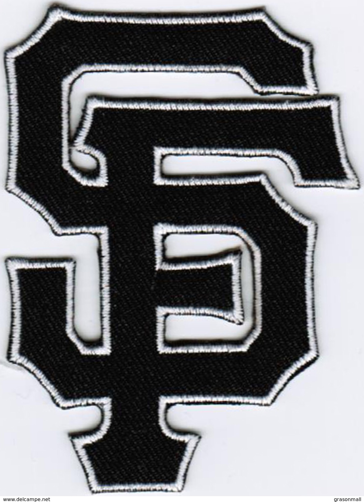 MLB San Francisco Giants Cap BLACK Major League Baseball Embroidered Patch - Patches