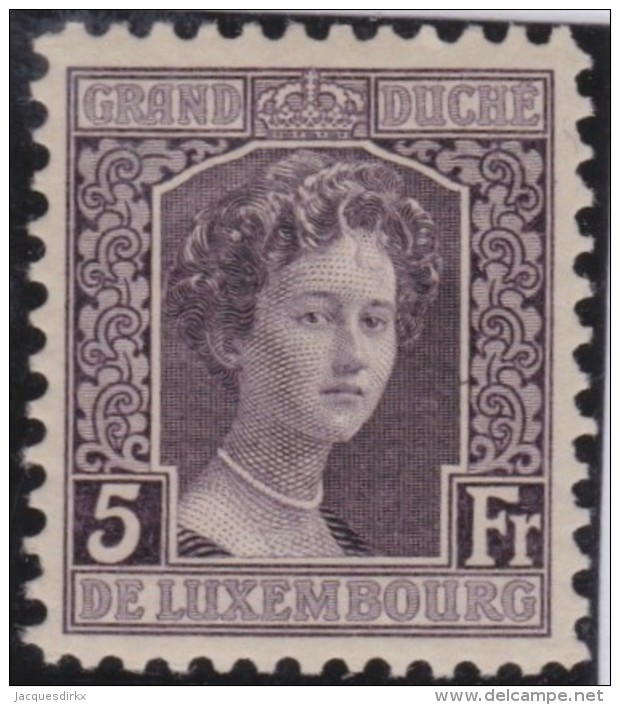 Luxembourg     .     Yvert  .    109       .     **    .          Postfris  .     /   .    MNH - 1914-24 Marie-Adelaide