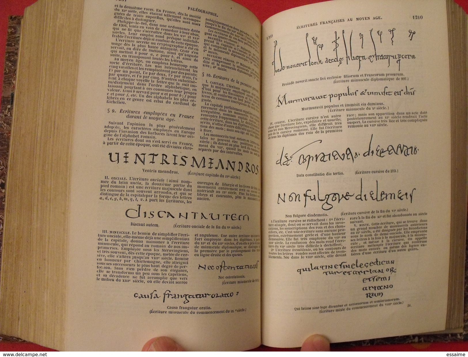 Un million de faits. Sciences Arts et lettres. Dubochet 1842. Collectif. nombreuses gravures