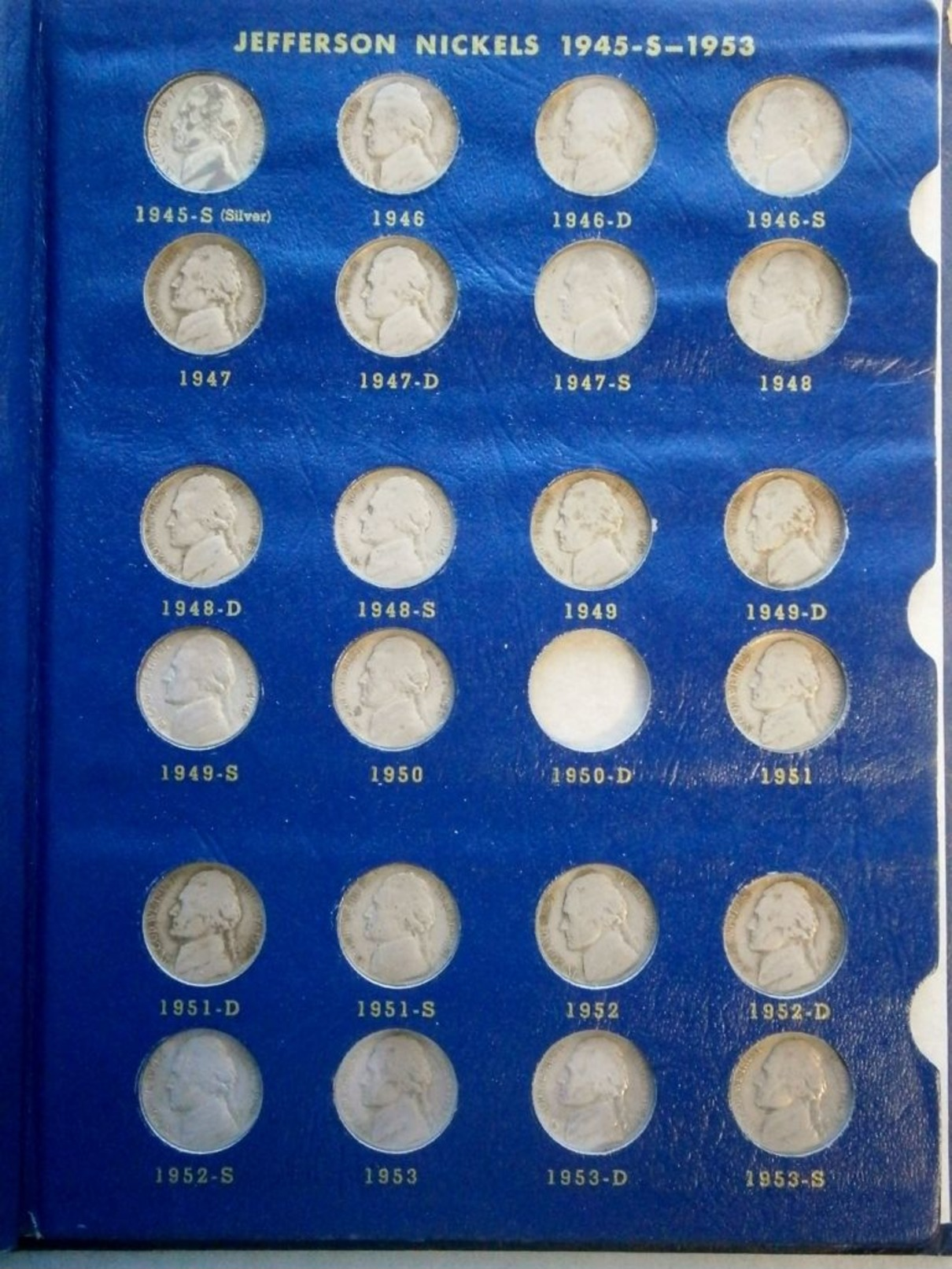 US 1938-1974 Jefferson Nickels Collection - Collections