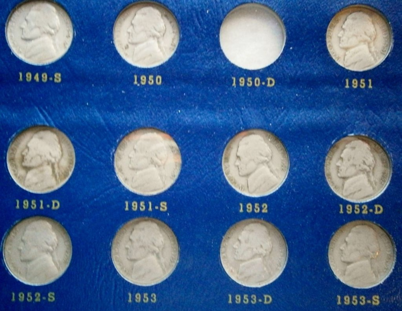 US 1938-1974 Jefferson Nickels Collection